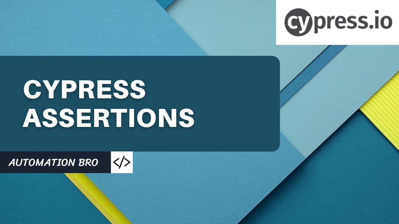 Cypress Assertions