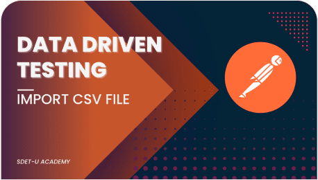 Postman Data Driven Testing with CSV file