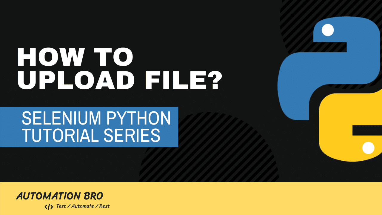 Selenium Webdriver Python Upload File
