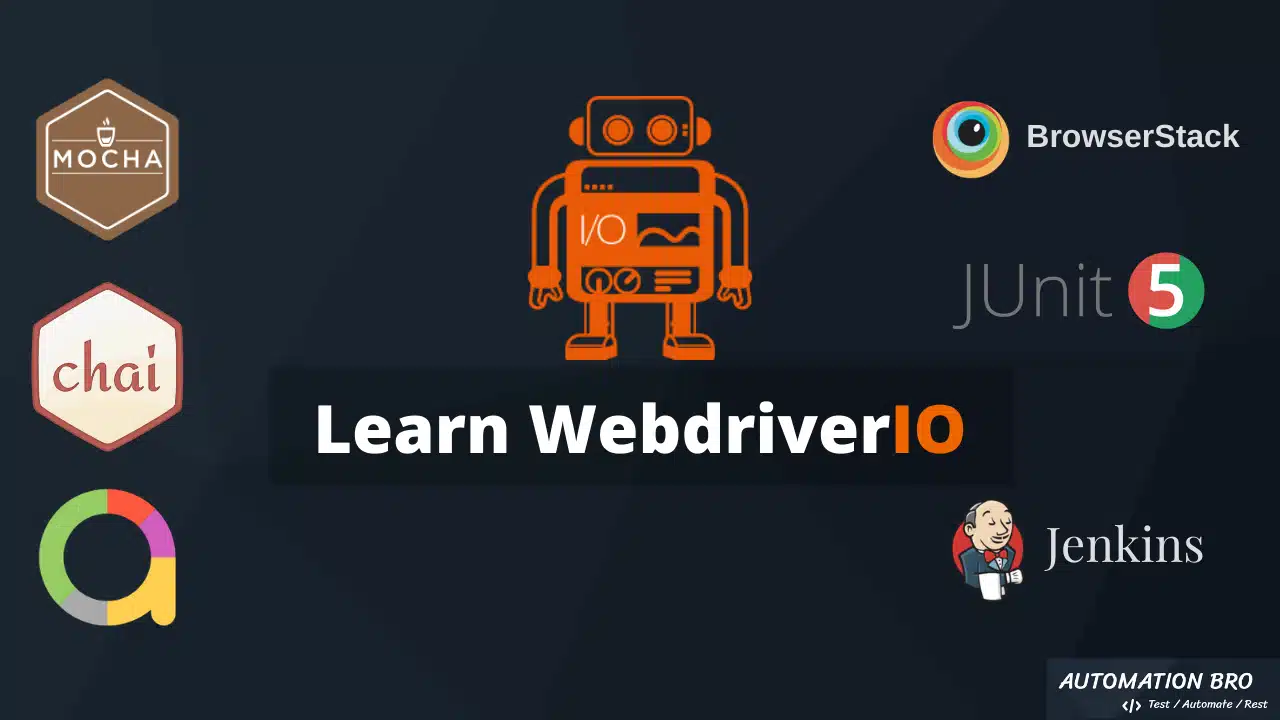 WebdriverIO - Tutorial For Beginners