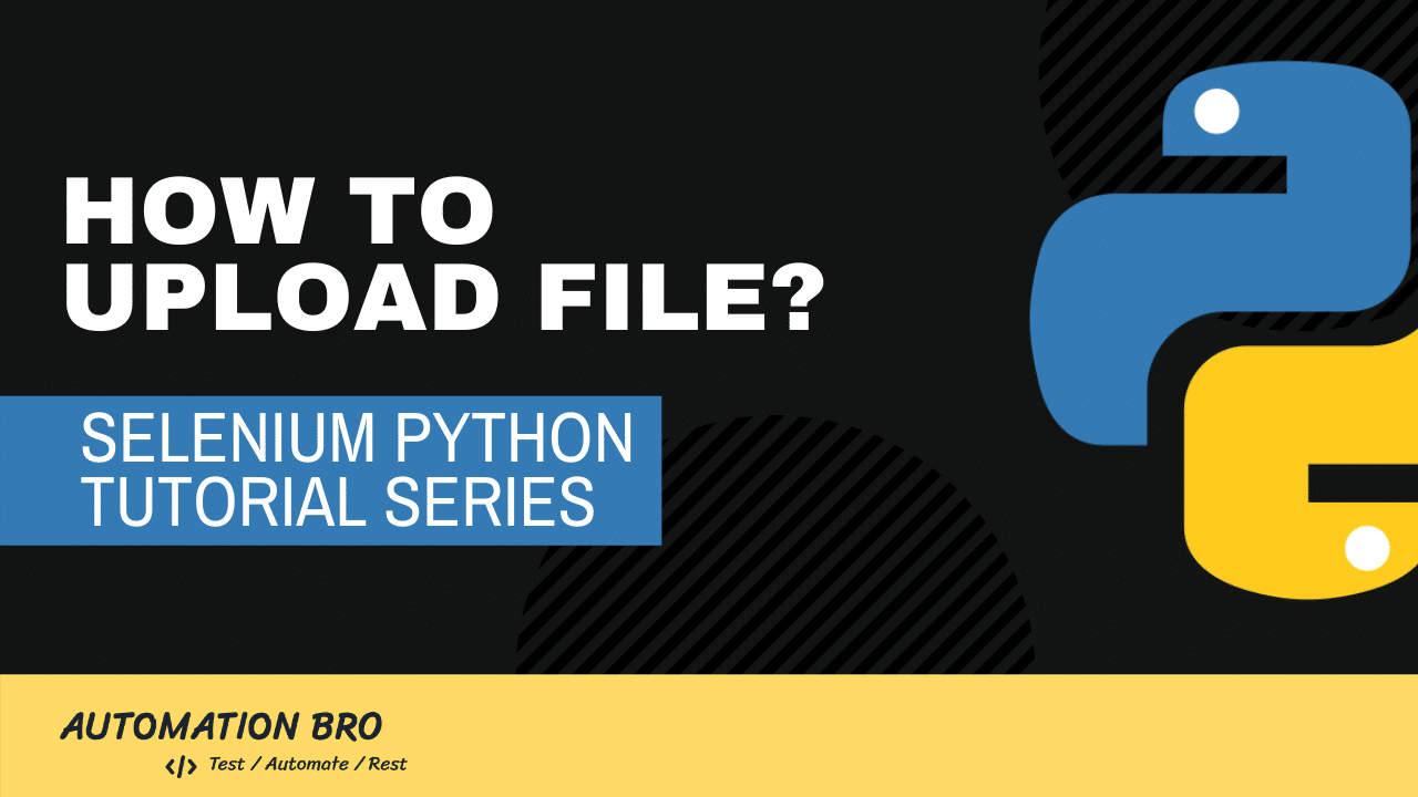 Selenium Python Upload File