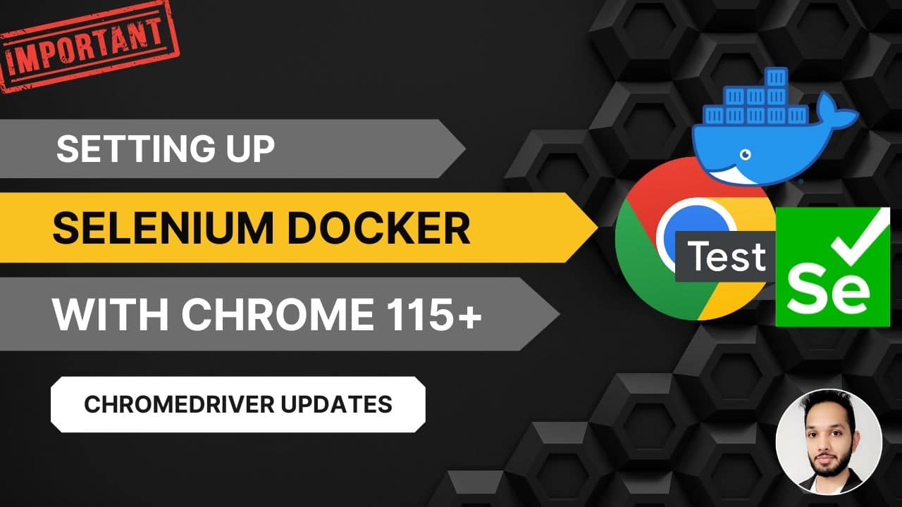 Chrome 116 & 116 for Selenium Docker